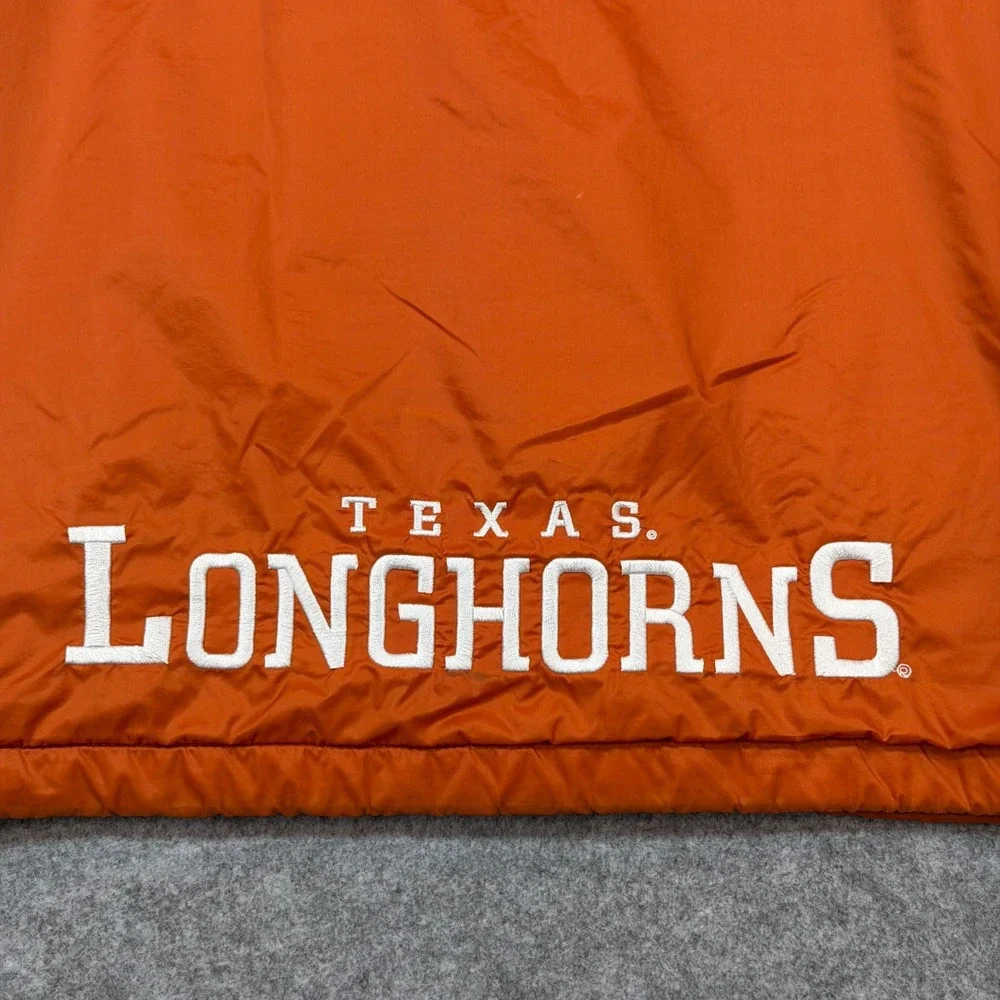 Vintage 90s Texas Longhorns Red Oak Fleece Lined Windbreaker Jacket XL NCAA